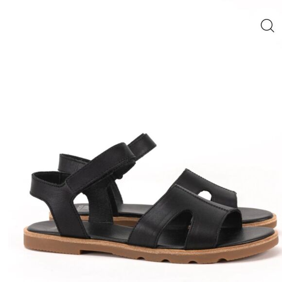 SOREL ELLA III ANKLE - BLACK - LEATHER, Size 7.5, NWOT - Picture 2 of 9